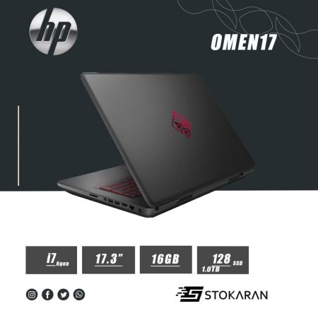 لپ تاپ گیمینگ HP OMEN17-i7-G6