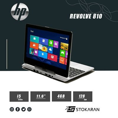 لپ تاپ استوک اچ پی REVOLVE 810 پردازنده i5
