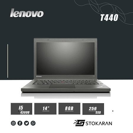 لپ تاپ استوک Lenovo ThinkPad T440 پردازنده i5