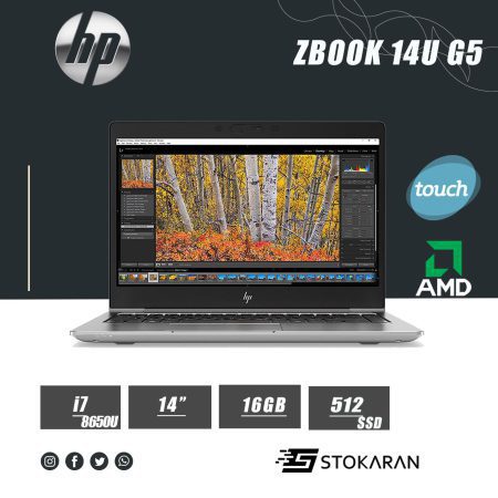 لپ تاپ استوک HP ZBOOK 14U G5 پردازنده i7