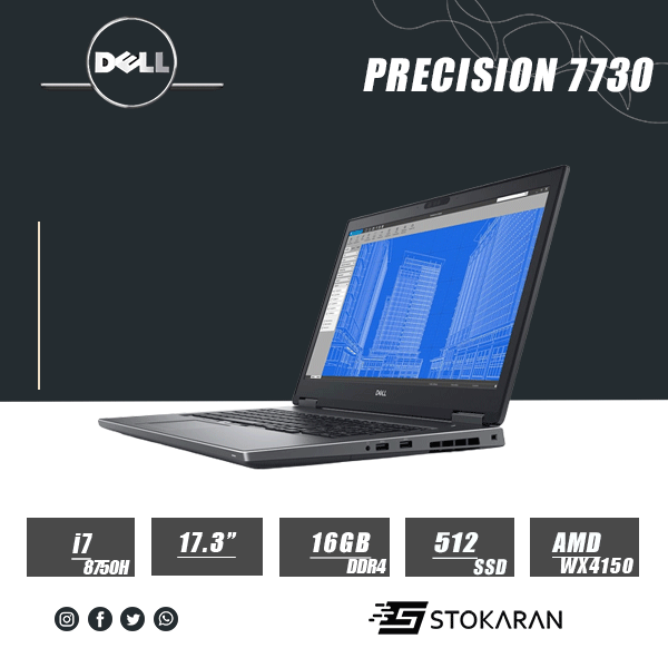 لپ تاپ استوک DELL Precision 7730
