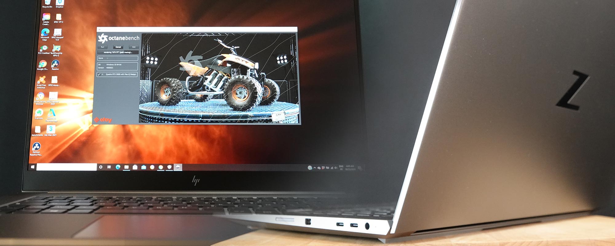 لپ تاپ استوک اچ پی ZBook Studio G7