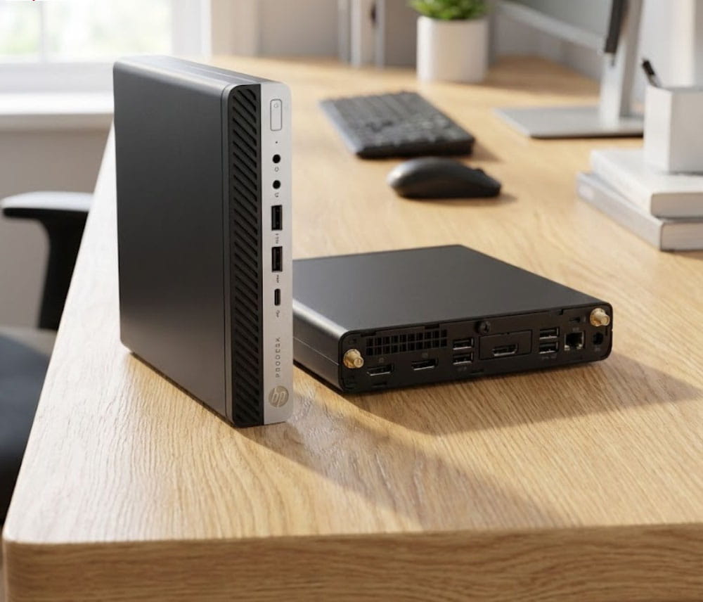 بنر نمای اصلی کیس استوک HP EliteDesk 600 G4 Tiny i5